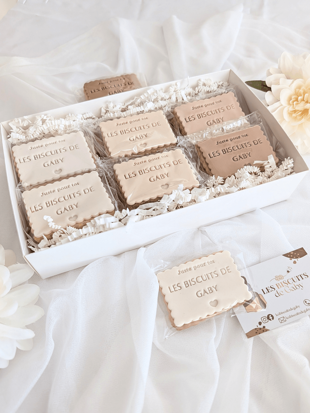 Coffret "Dégustation - Les biscuits de Gaby " - Les Biscuits de Gaby