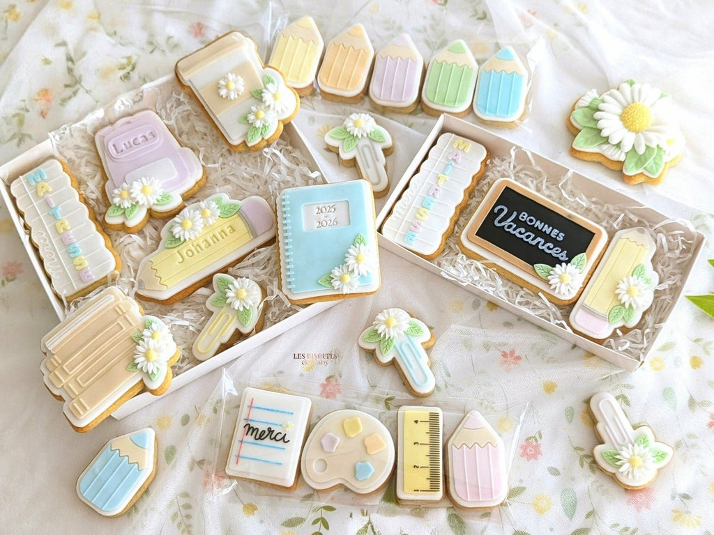 Coffret Ecole - 6 biscuits - Les Biscuits de Gaby