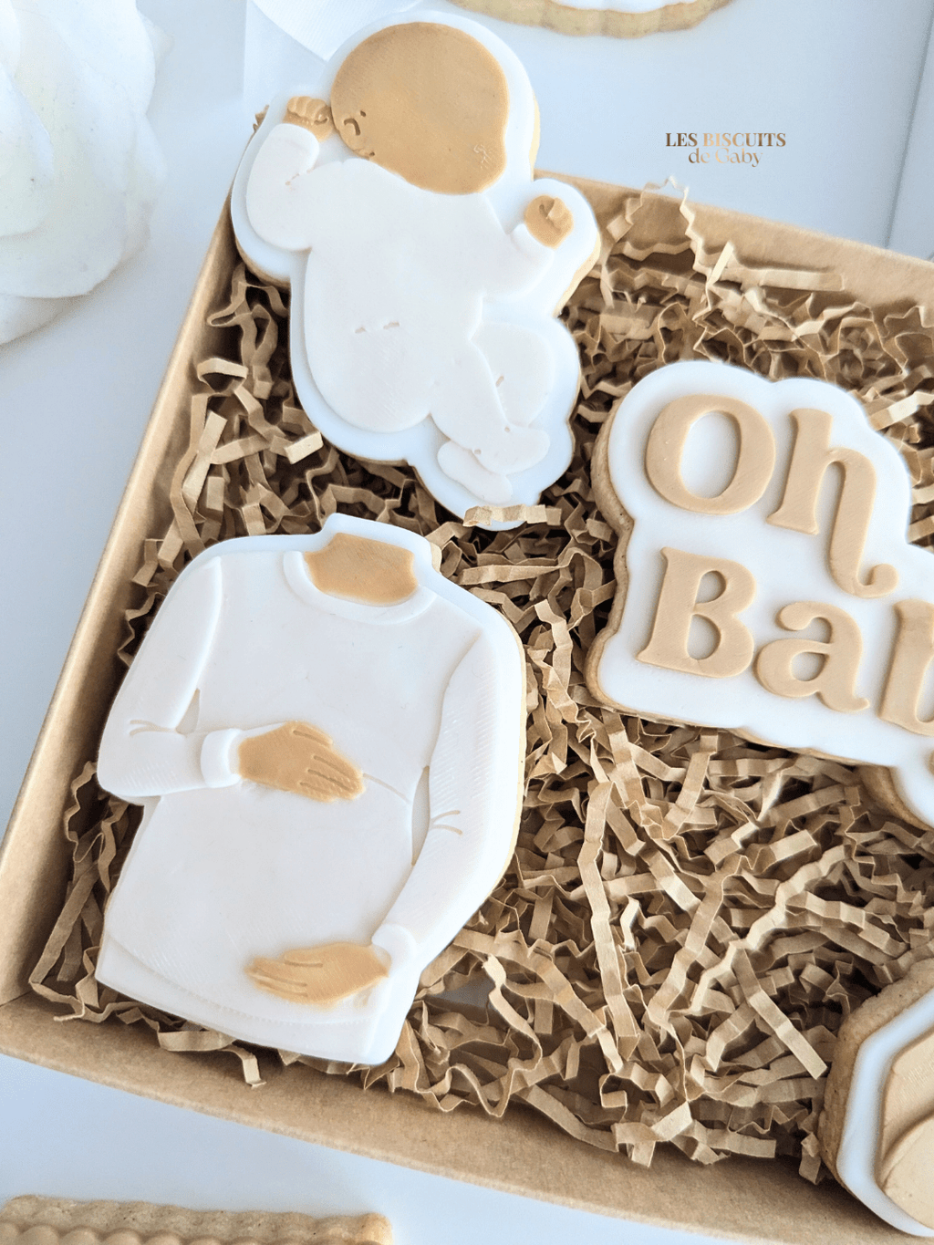 Coffret "L'heureuse Nouvelle" - Version Ebène - Les Biscuits de Gaby