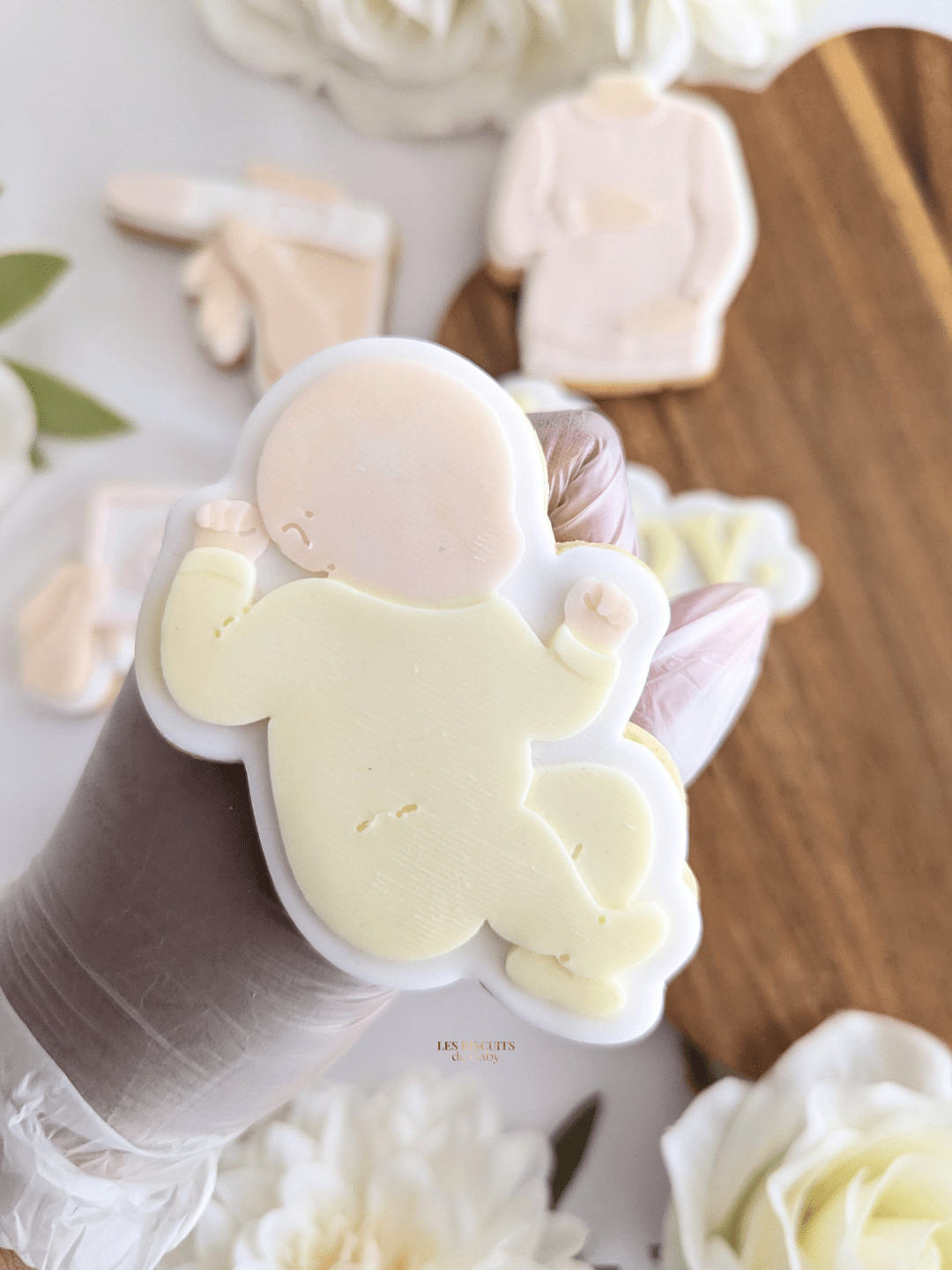 Coffret "L'heureuse Nouvelle" - Version Porcelaine - Les Biscuits de Gaby