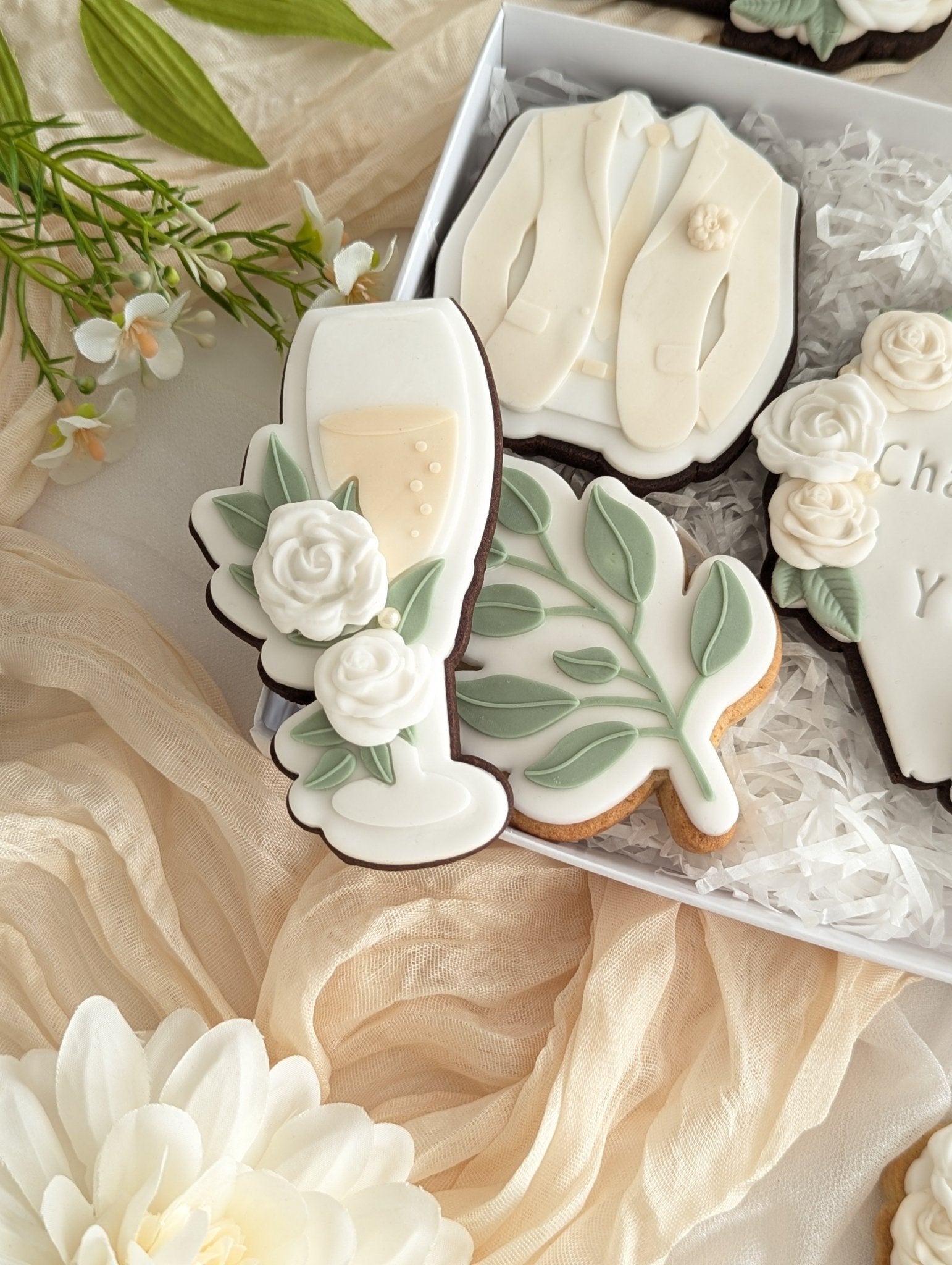 Coffret Mariage "Lien précieux" - Les Biscuits de Gaby