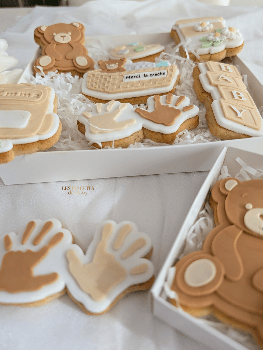 Coffret Nounou/Crèche - 6 biscuits - Les Biscuits de Gaby