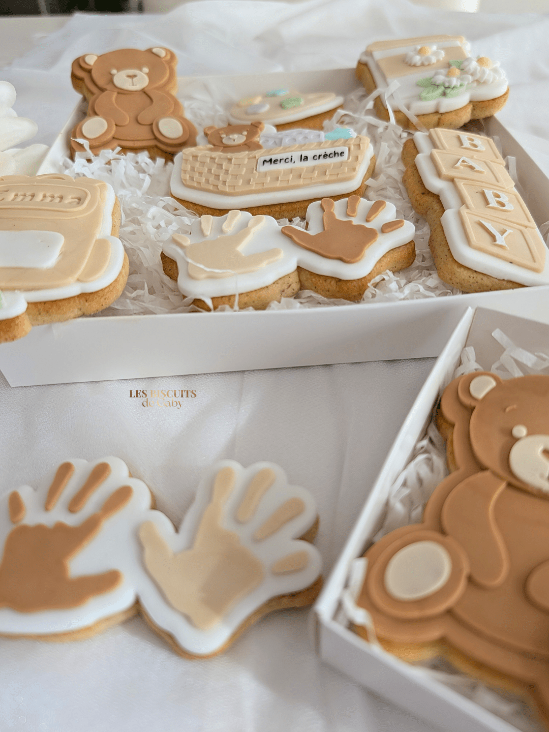 Coffret Nounou/Crèche - 6 biscuits - Les Biscuits de Gaby