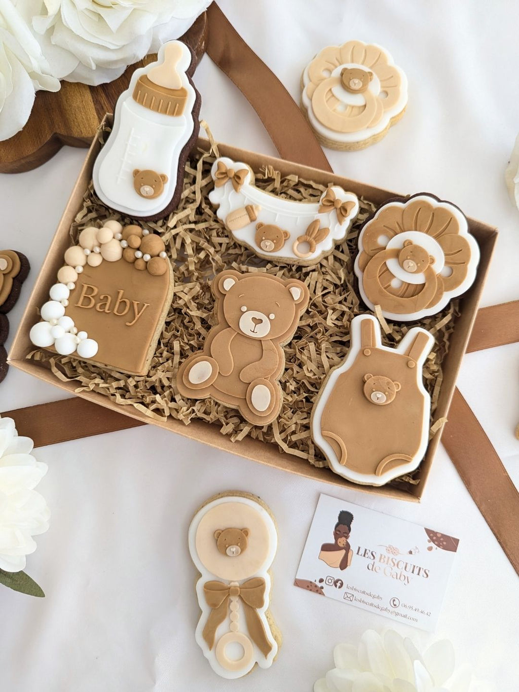 Coffret "Tendre Ourson" - Les Biscuits de Gaby