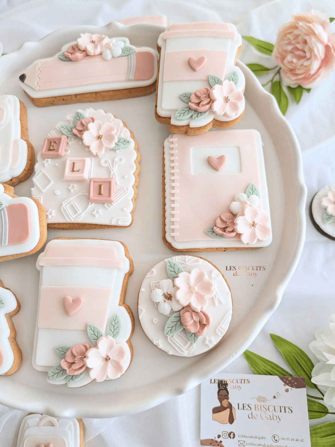 Collection "Au fil des pages " - Les Biscuits de Gaby