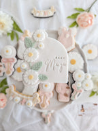 Collection "Bébé en fleurs" - Les Biscuits de Gaby