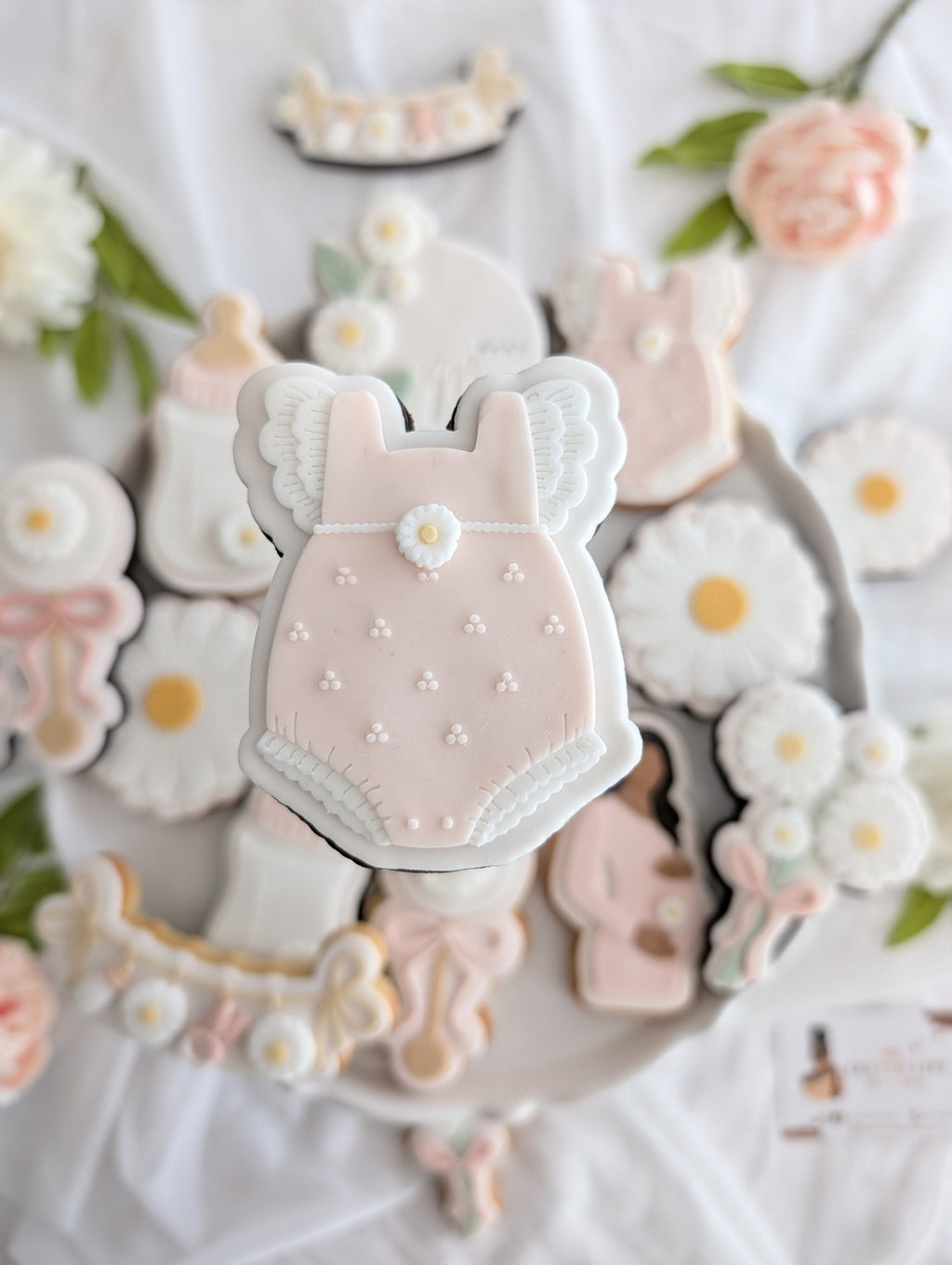 Collection "Bébé en fleurs" - Les Biscuits de Gaby