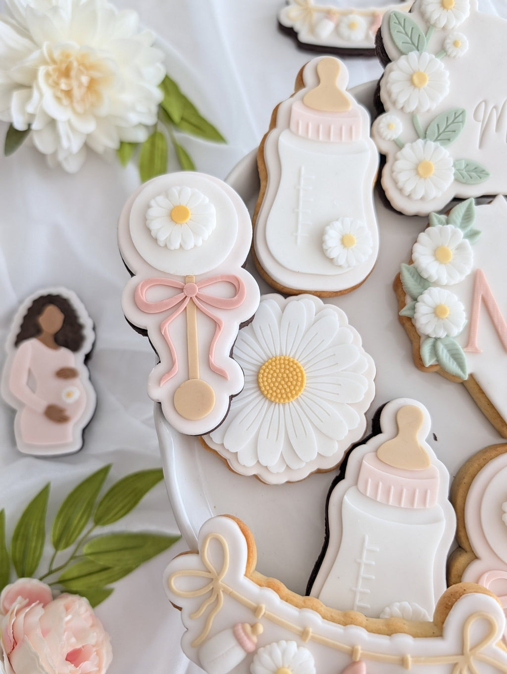 Collection "Bébé en fleurs" - Les Biscuits de Gaby
