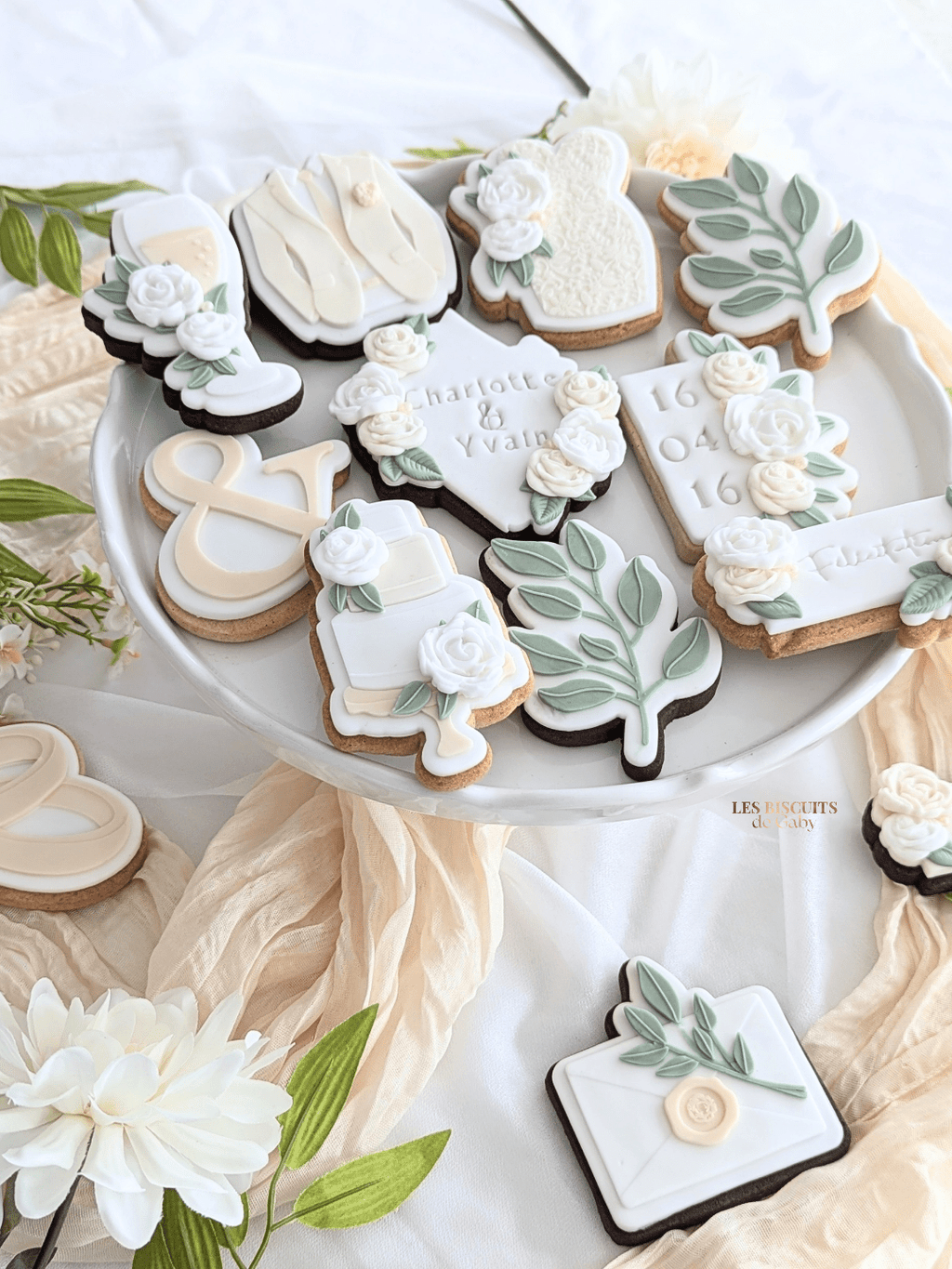 Collection Mariage "Lien Précieux" - Les Biscuits de Gaby