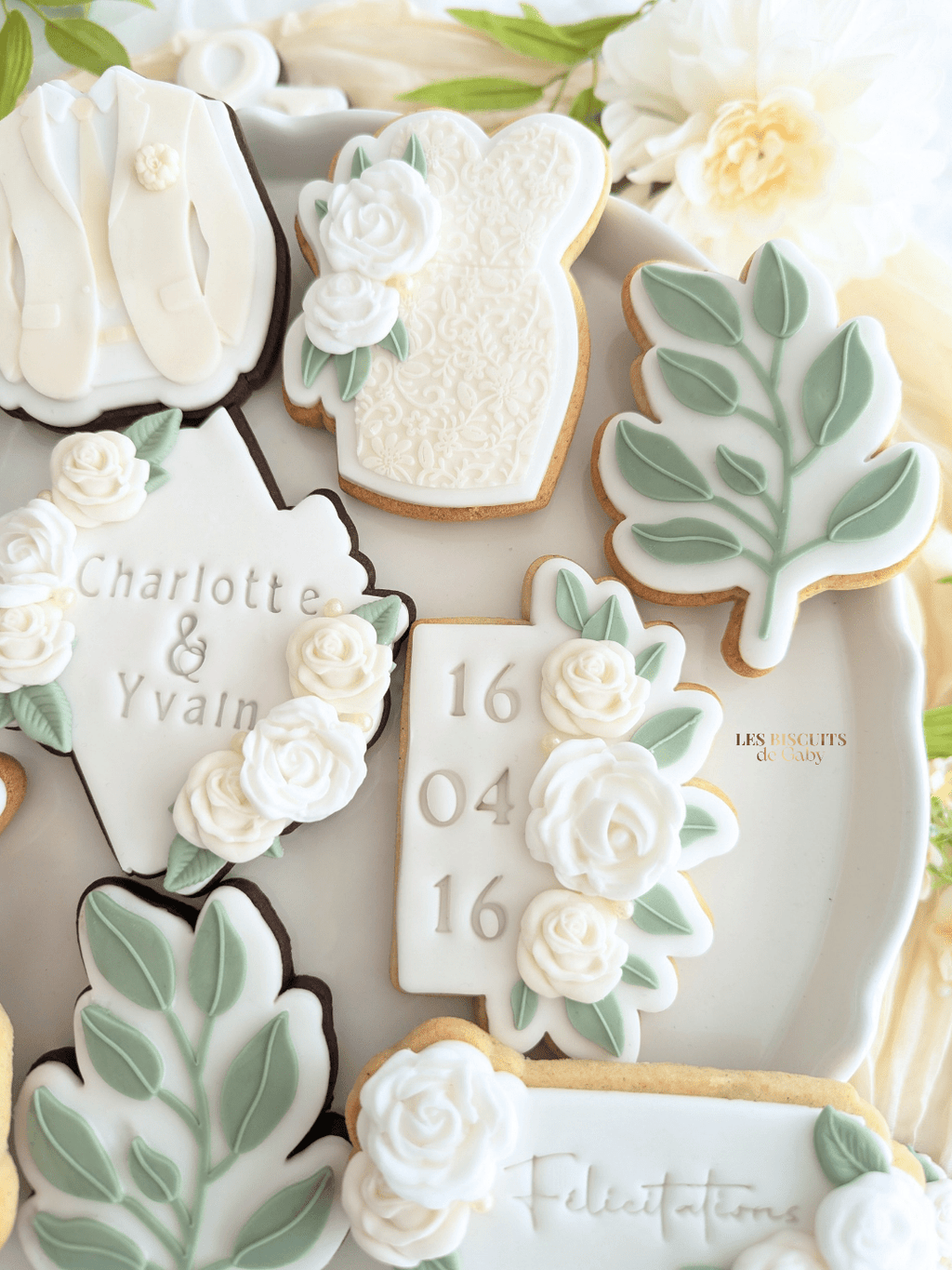 Collection Mariage "Lien Précieux" - Les Biscuits de Gaby