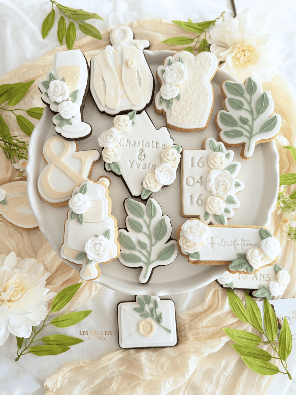Collection Mariage "Lien Précieux" - Les Biscuits de Gaby