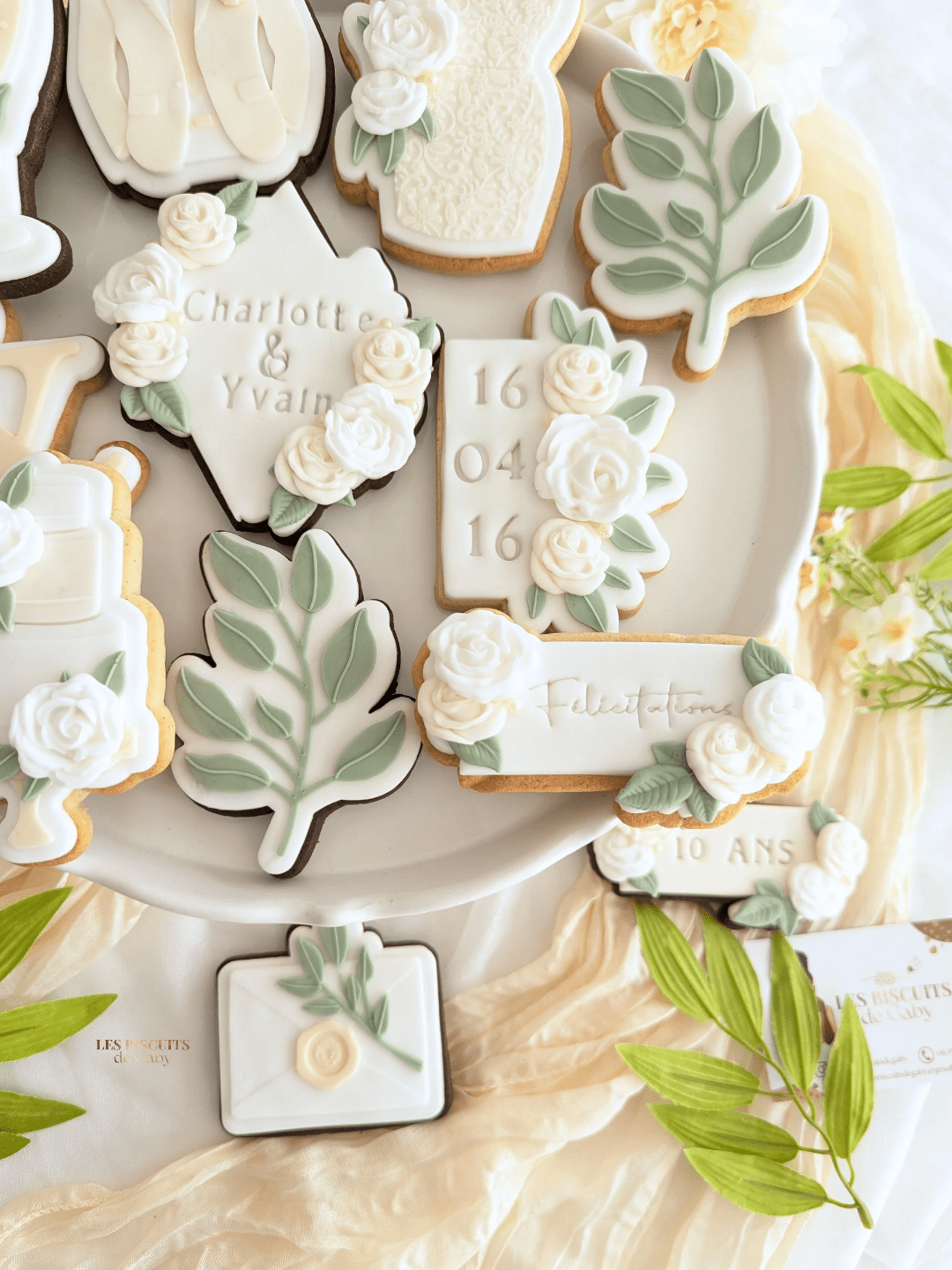 Collection Mariage "Lien Précieux" - Les Biscuits de Gaby