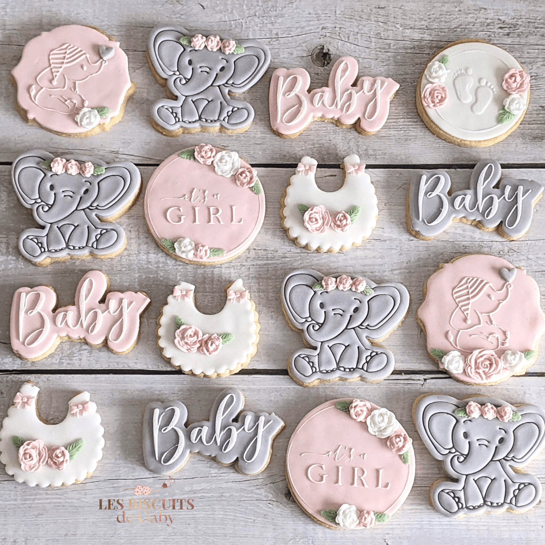 Collection "Mon petit d'Eléphanteau" - Les Biscuits de Gaby