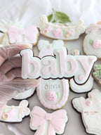 Collection "Petit noeud en fleurs" - Les Biscuits de Gaby