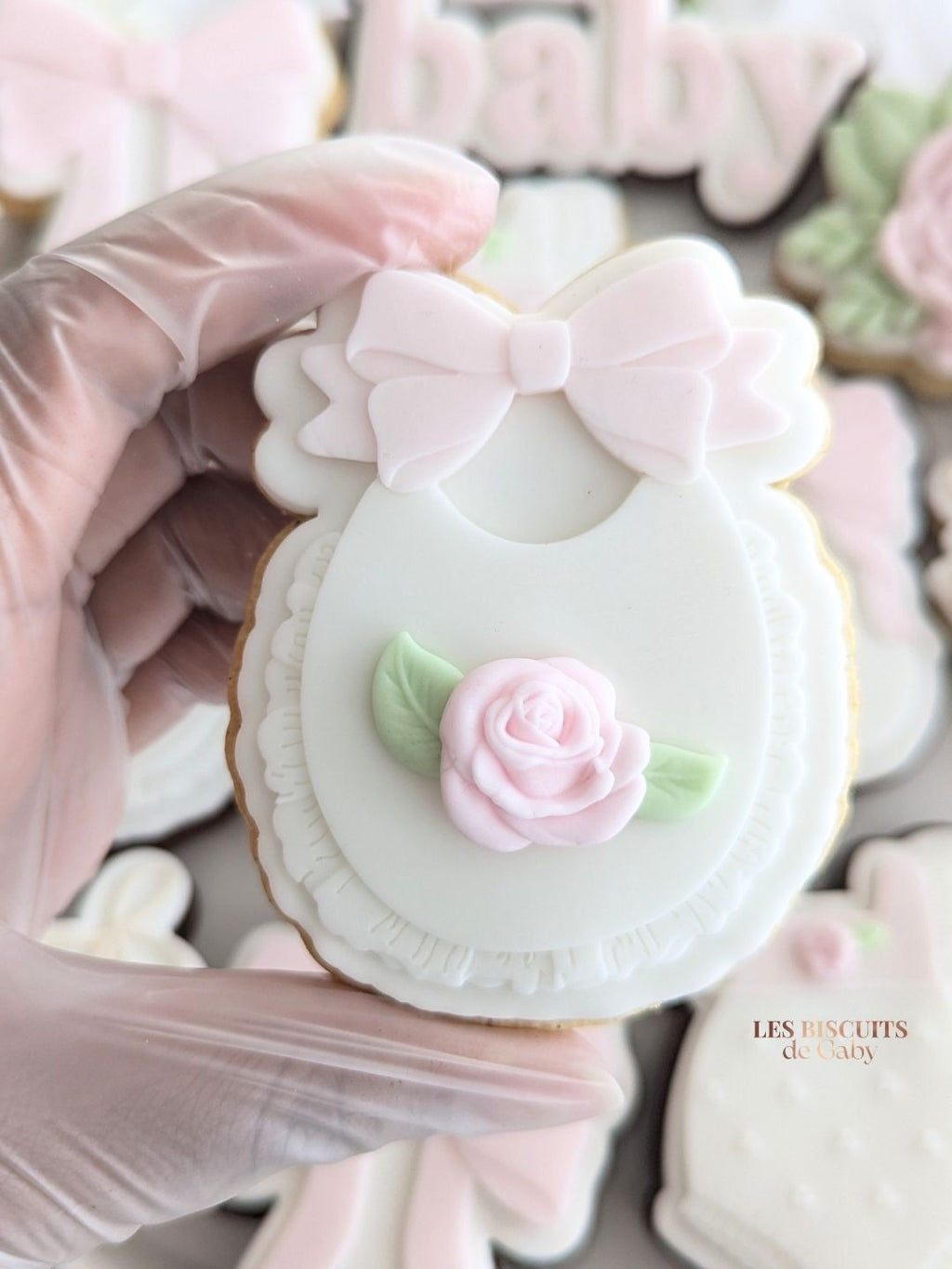 Collection "Petit noeud en fleurs" - Les Biscuits de Gaby