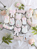 Collection "Petit noeud en fleurs" - Les Biscuits de Gaby
