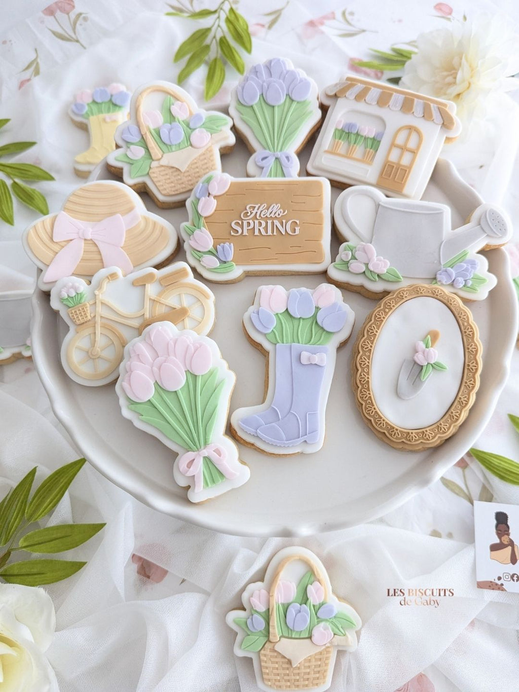 Collection printemps 2026 "Le jardin des Tulipes" - Les Biscuits de Gaby