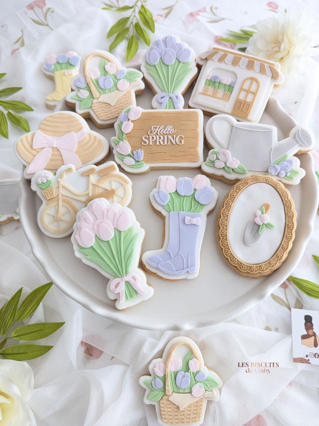 Collection printemps 2026 "Le jardin des Tulipes" - Les Biscuits de Gaby