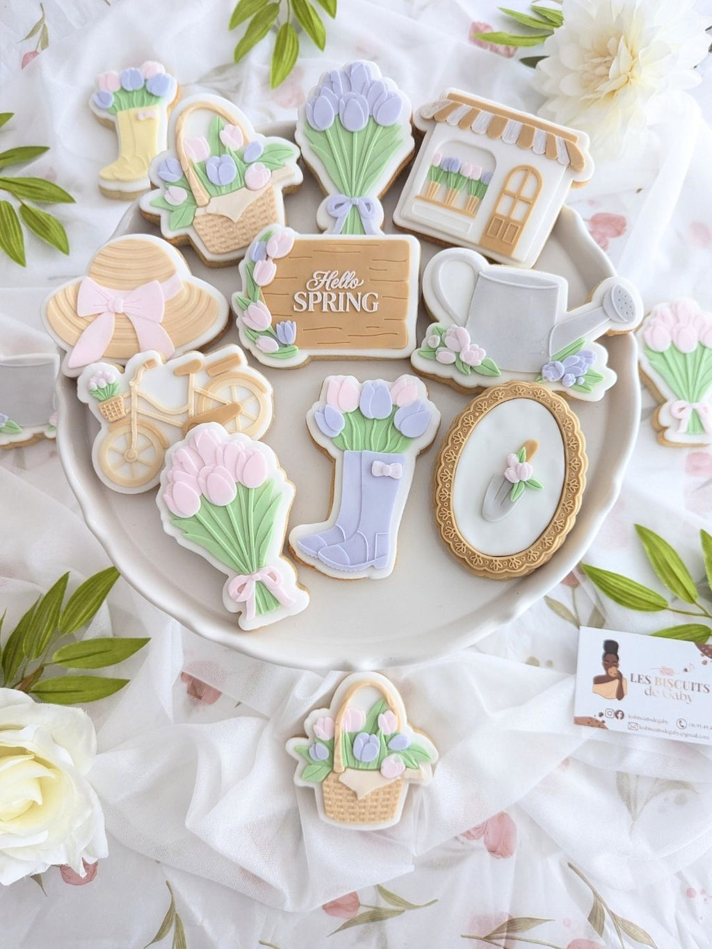 Collection printemps 2026 "Le jardin des Tulipes" - Les Biscuits de Gaby